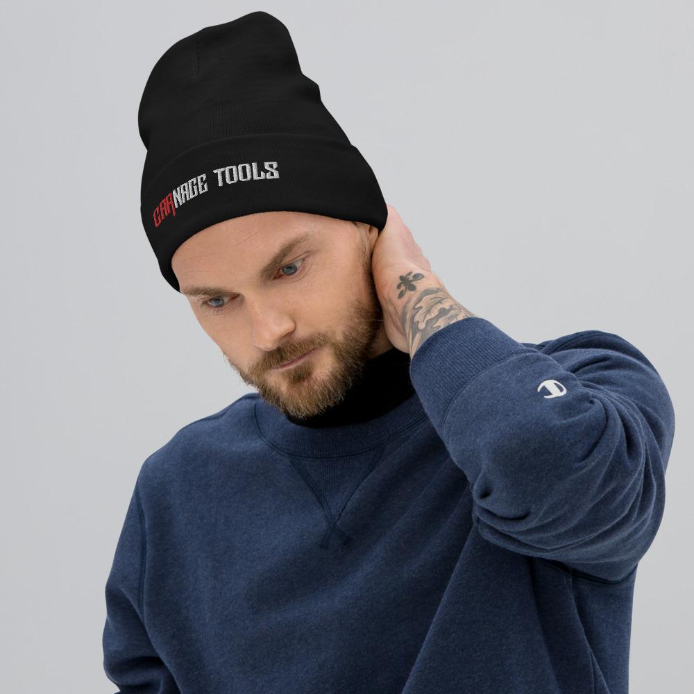Carnage Tools Embroidered Winter Beanies